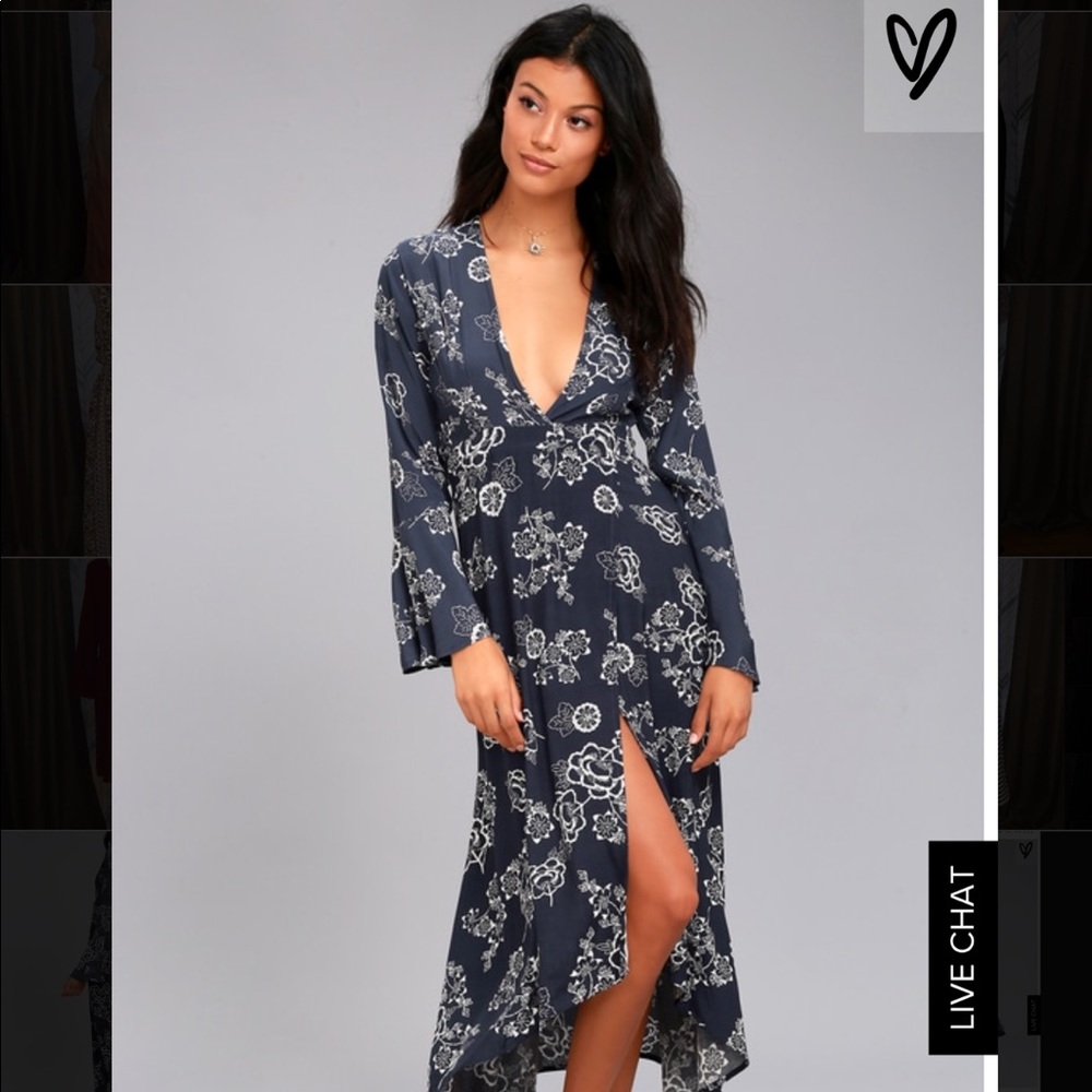 Like New!  Faithful the Brand Wrap Maxi Dress